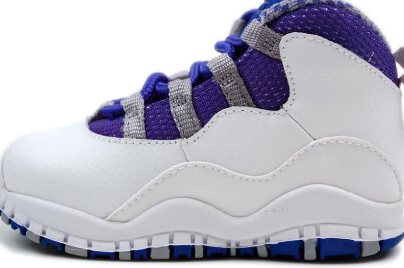 Air Jordan 10 Kids Retro TXT (TD) Old Royal 487217 107  