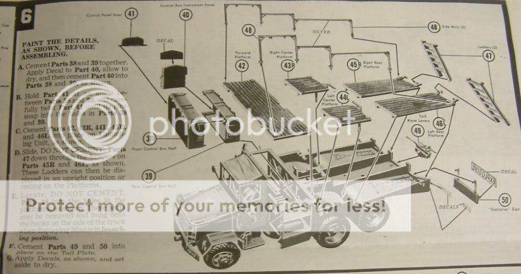 ROCKETS  Lacrosse Missile with Mobile Launcher  