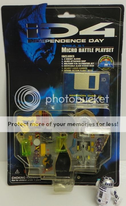 INDEPENDENCE DAY (ID4) : AREA 51 MICRO BATTLE PLAYSET MADE BY ...