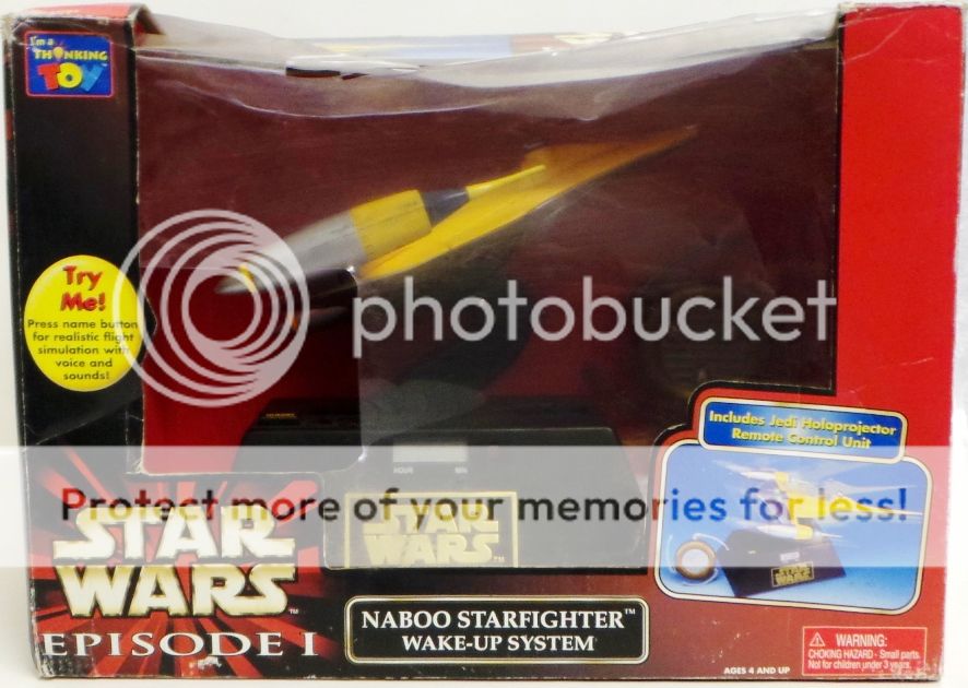 NIB NEW 1999 STAR WARS /"The Phantom Menace Naboo Starfighter/" Hallmark Ornament