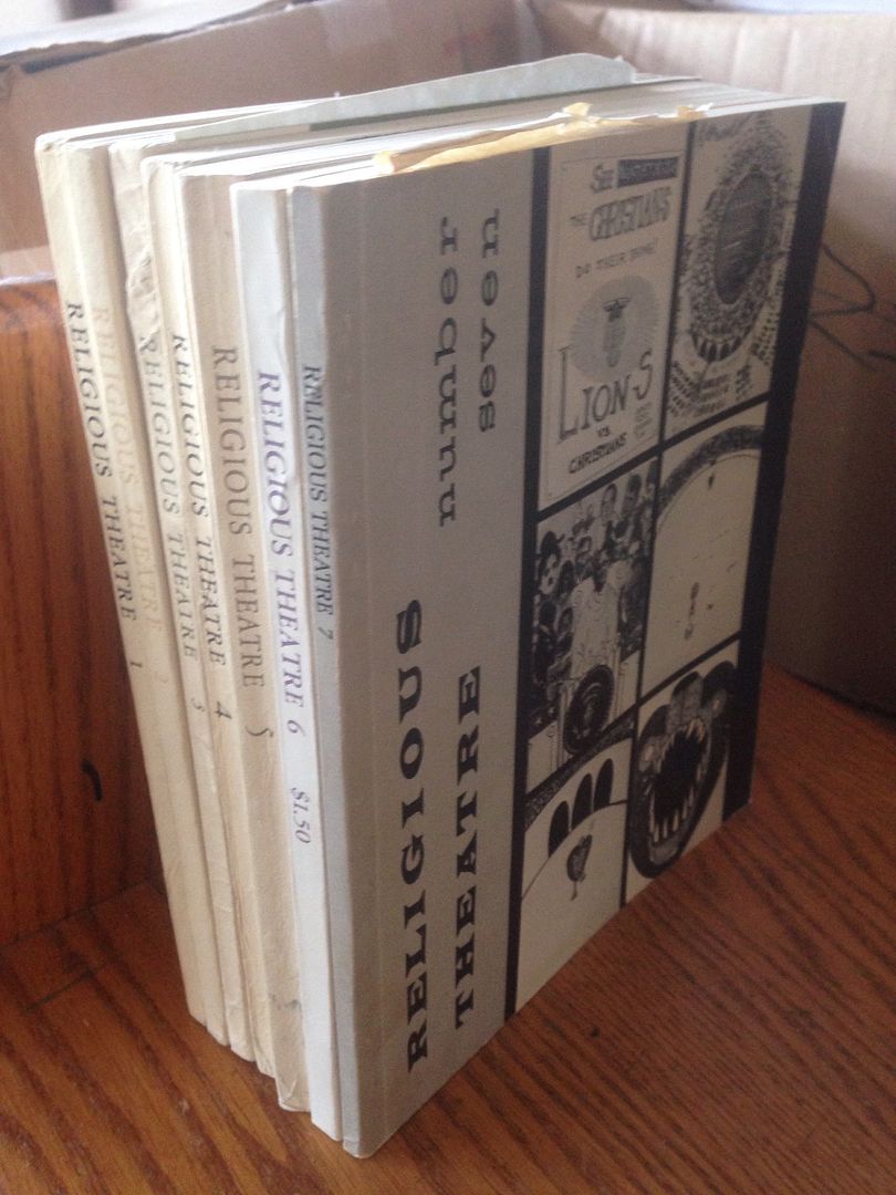 Religious Theatre Biblical Drama 1-7 Set, Carlson, James R. & Kliewer, Warren (Eds.) Religious Theatre Biblical Drama 1-7 Set, Carlson, James R. & Kliewer, Warren (Eds.)