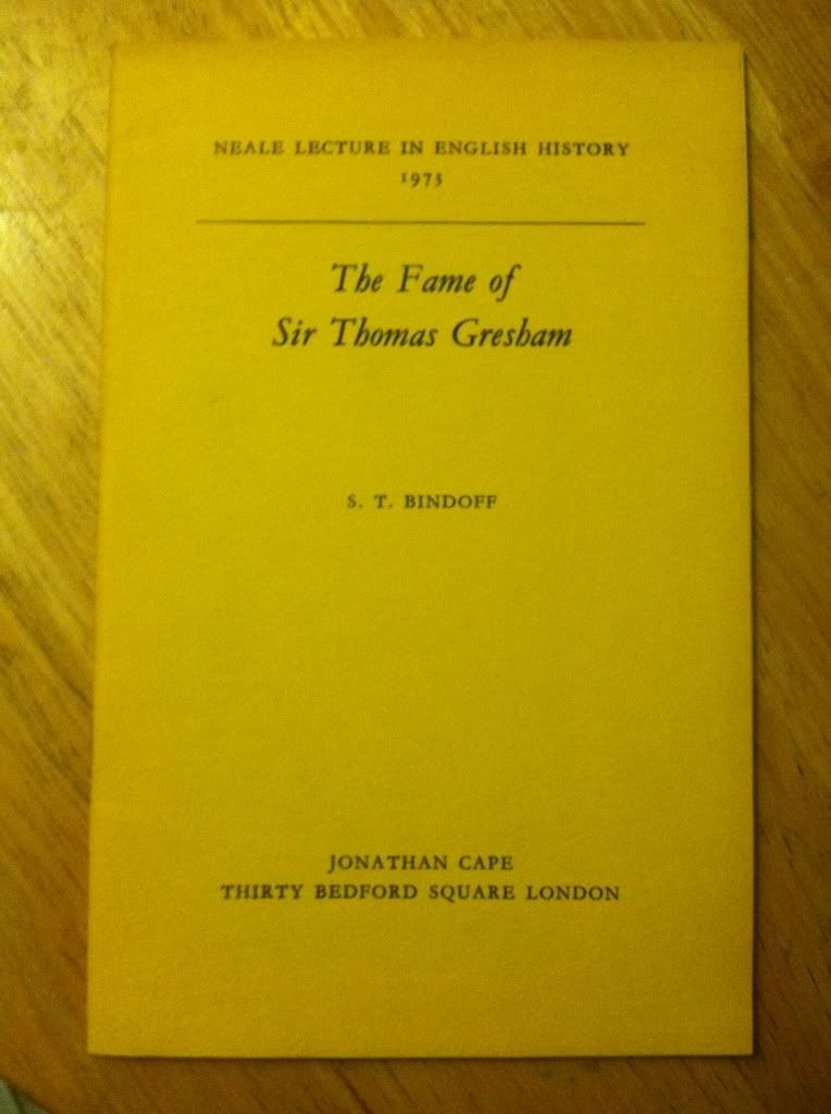 Image for The fame of Sir Thomas Gresham (Neale lecture in English history)