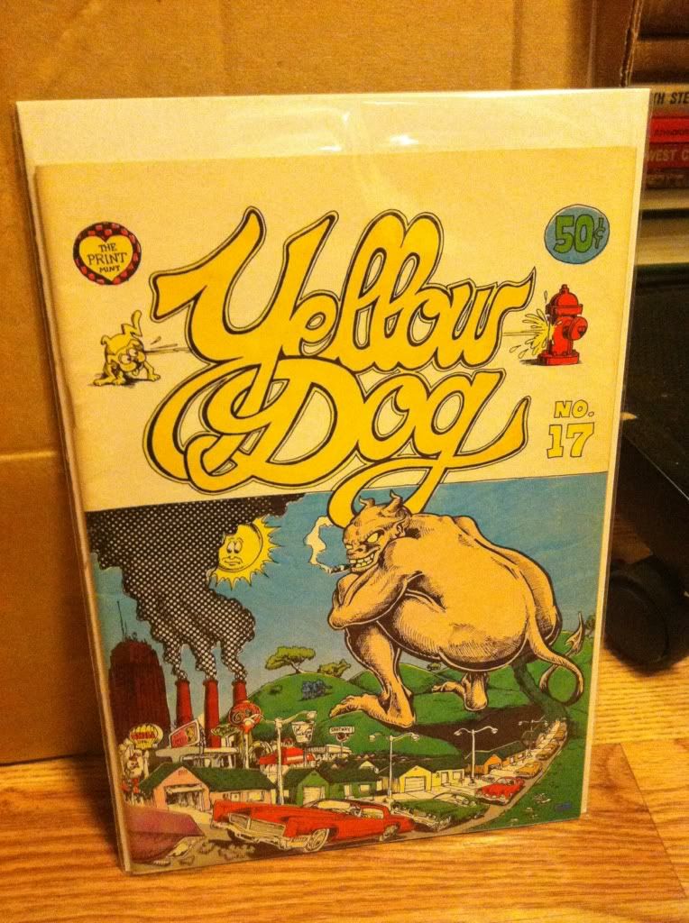 Yellow Dog #17, Welz, Larry and Robert Dougherty, George Metzger, Rick Shubb, Greg Irons, Ronald Lipking, Assid Mic, J Gaccione, Justin Green, Gill Smitherson, Trina Robbins Yellow Dog #17, Welz, Larry and Robert Dougherty, George Metzger, Rick Shubb, Greg Irons, Ronald Lipking, Assid Mic, J Gaccione, Justin Green, Gill Smitherson, Trina Robbins