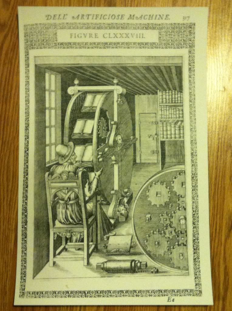 Vintage Artificial Reading Machine Poster, n/a Vintage Artificial Reading Machine Poster, n/a