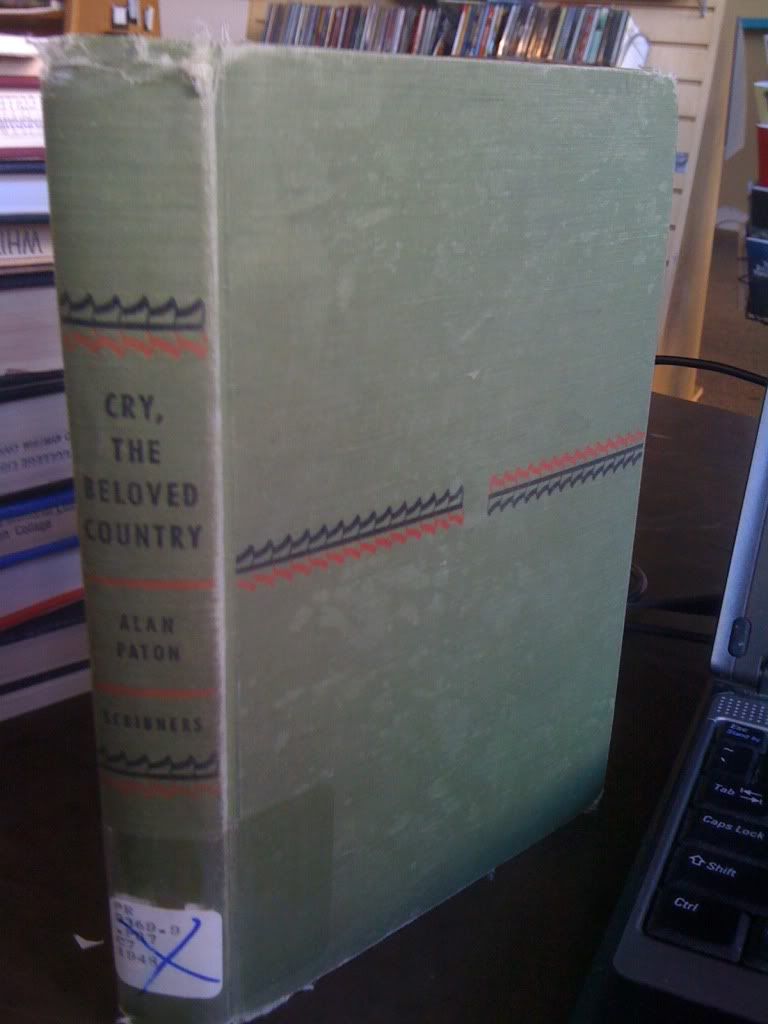 Cry, The Beloved Country: A Story Of Comfrot In Desolation, Paton, Alan Cry, The Beloved Country: A Story Of Comfrot In Desolation, Paton, Alan