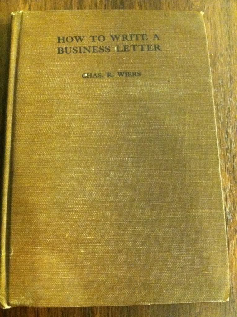 How to Write a Business Letter, Chas Wiers How to Write a Business Letter, Chas Wiers