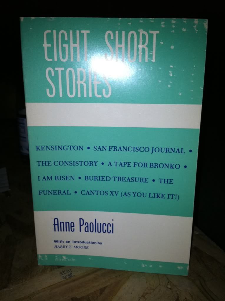 Eight short stories, Paolucci, Anne Eight short stories, Paolucci, Anne