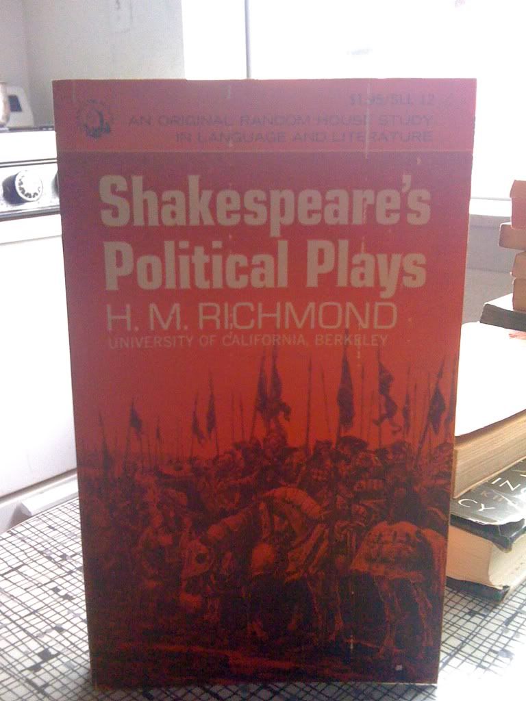 Shakespeare's Political Plays (Studies in Language and Literature, No. 12), Hugh M. Richmond Shakespeare's Political Plays (Studies in Language and Literature, No. 12), Hugh M. Richmond