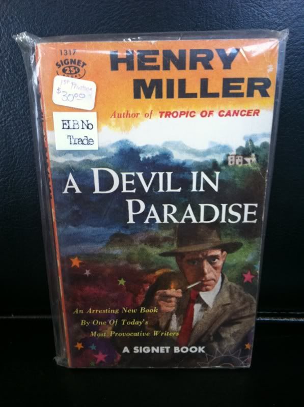 A devil in paradise;: The story of Conrad Moricand, born Paris, 7 or 7:15 p.m., January 17, 1887, died, Paris, 10:30 p.m., August 31, 1954 (Signet books), Miller, Henry A devil in paradise;: The story of Conrad Moricand, born Paris, 7 or 7:15 p.m., January 17, 1887, died, Paris, 10:30 p.m., August 31, 1954 (Signet books), Miller, Henry
