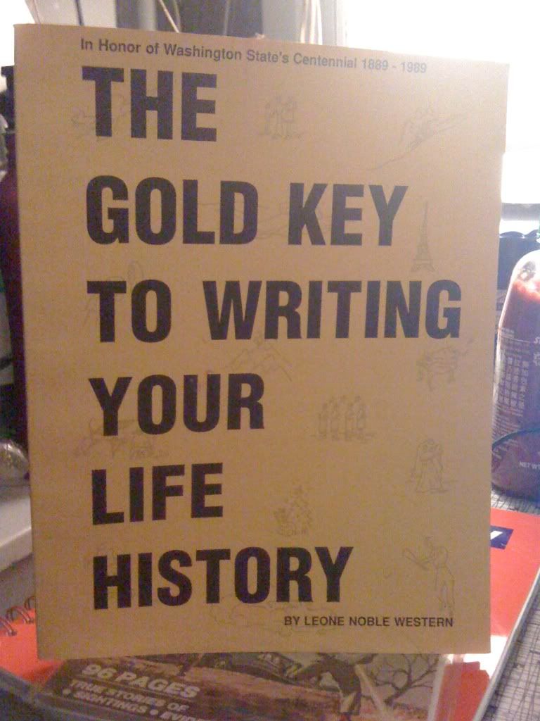 Gold Key to Writing Your Life History, Western Leone Noble Gold Key to Writing Your Life History, Western Leone Noble