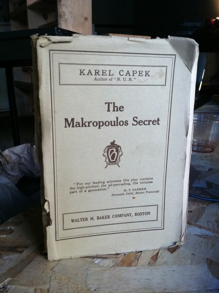 The Makropoulos Secret, Capek, Karel The Makropoulos Secret, Capek, Karel