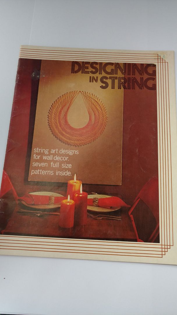 Designing in String: String Art Designs for Wall Decor : Seven Full Size Patterns Inside (Royal Craft Library), Sharpton, Robert E Designing in String: String Art Designs for Wall Decor : Seven Full Size Patterns Inside (Royal Craft Library), Sharpton, Robert E