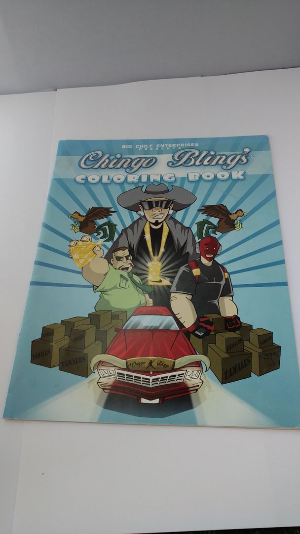 Image for Chingo Bling's Coloring Book by Joe Yayo (author) C. Gunnz (artist)