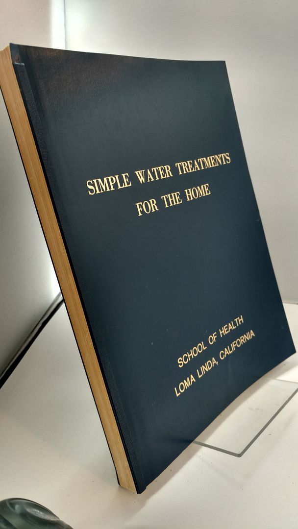 Simple water treatments for the home, Thomas, Charles S Simple water treatments for the home, Thomas, Charles S