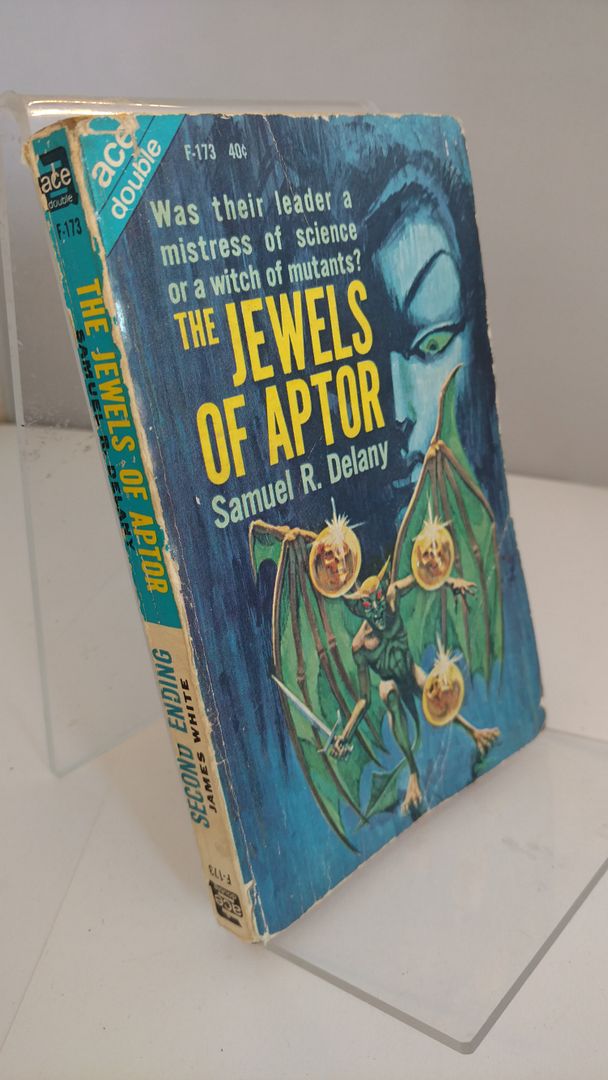 The Jewels of Aptor / Second Ending (Vintage Ace Double, F-173), Samuel R. Delany; James White The Jewels of Aptor / Second Ending (Vintage Ace Double, F-173), Samuel R. Delany; James White