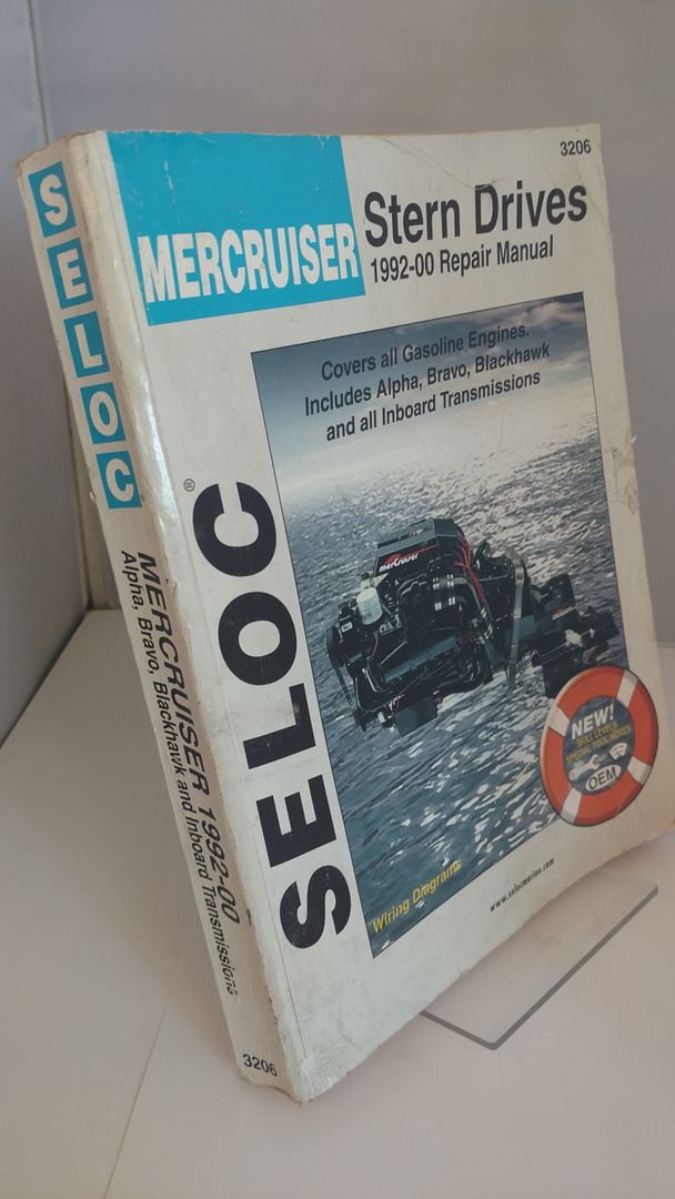 Mercruiser Stern Drives 1992-2001 Repair Manual, Seloc Mercruiser Stern Drives 1992-2001 Repair Manual, Seloc