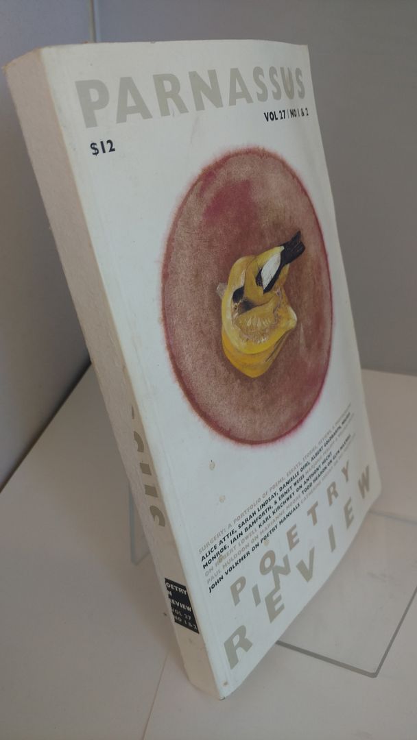 Parnassus: Poetry in Review (Vo. 27/No 1 & 2) Parnassus: Poetry in Review (Vo. 27/No 1 & 2)