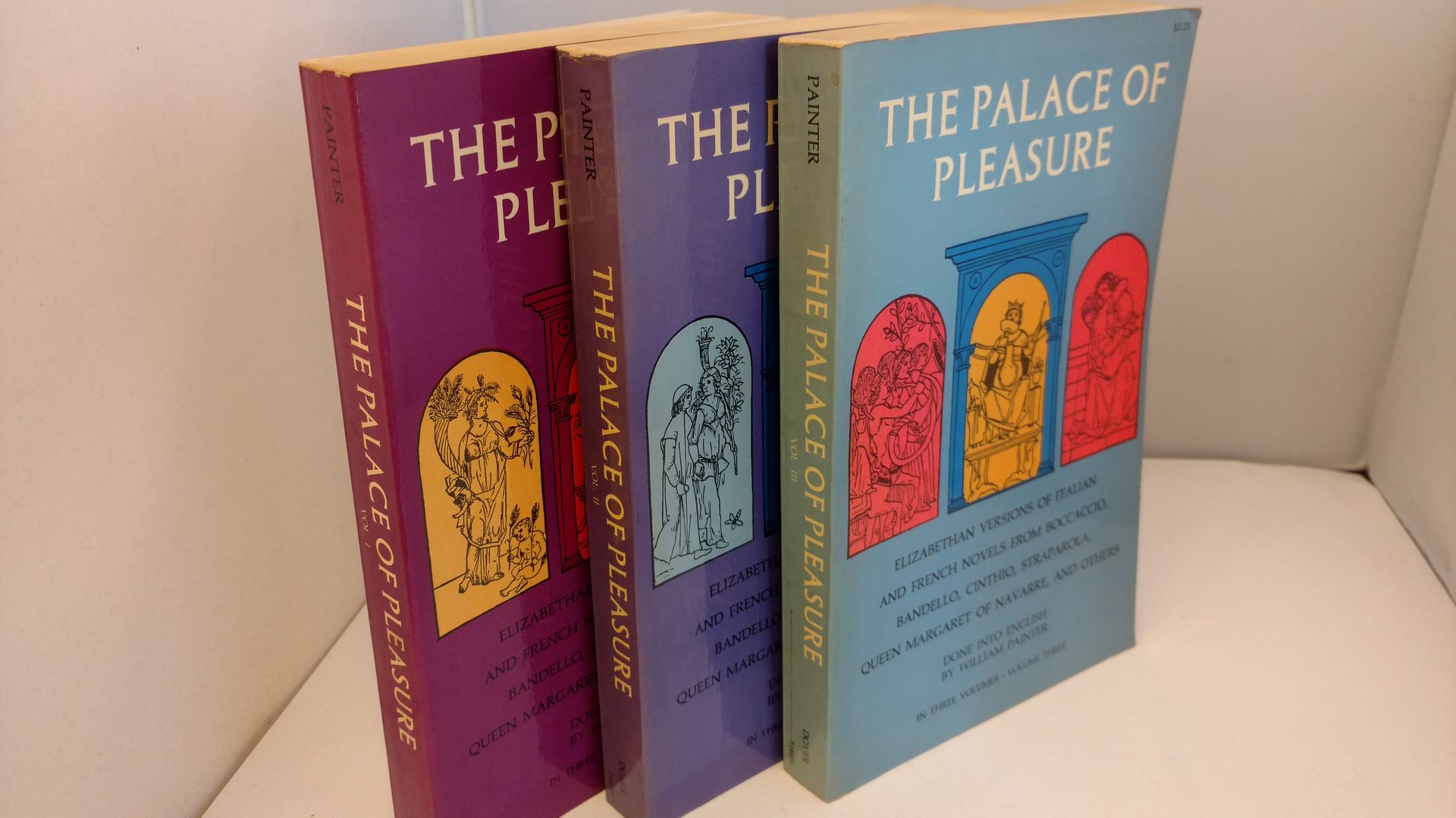 3 Volumes Set: The Palace of Pleasure 3 Volumes Set: The Palace of Pleasure