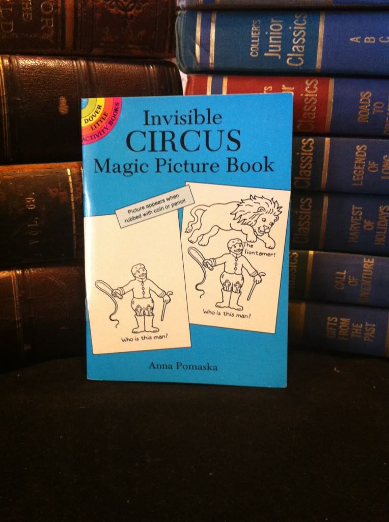 Image for Invisible Circus Magic Picture Book (Dover Little Activity Books)
