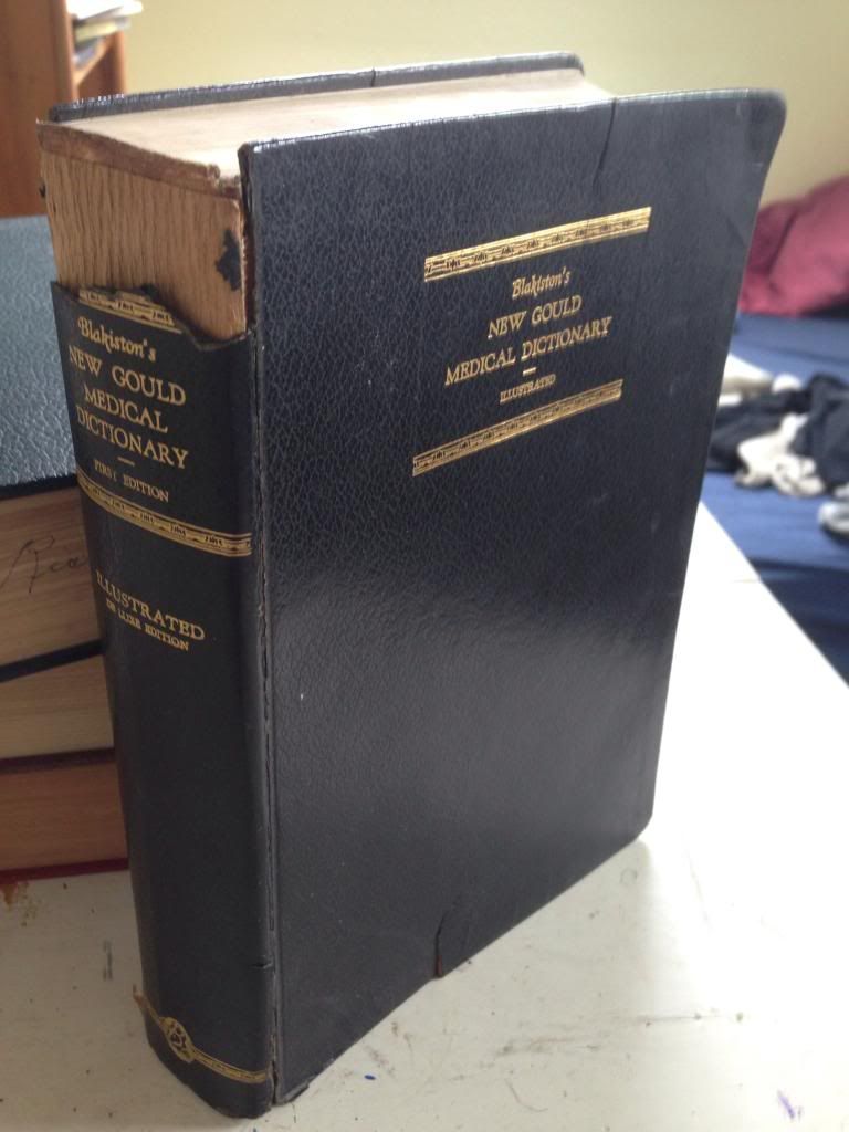 Blakiston's New Gould Medical Dictionary - First Edition Deluxe, Jones, Harold Wellington; Hoerr, Normand L.; Osol, Arthur (editors) Blakiston's New Gould Medical Dictionary - First Edition Deluxe, Jones, Harold Wellington; Hoerr, Normand L.; Osol, Arthur (editors)