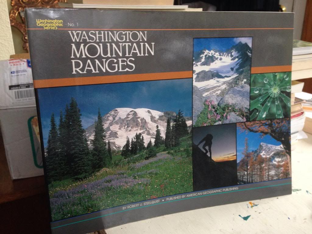 Washington Mountain Ranges (WASHINGTON GEOGRAPHIC SERIES), Steelquist, Robert U. Washington Mountain Ranges (WASHINGTON GEOGRAPHIC SERIES), Steelquist, Robert U.