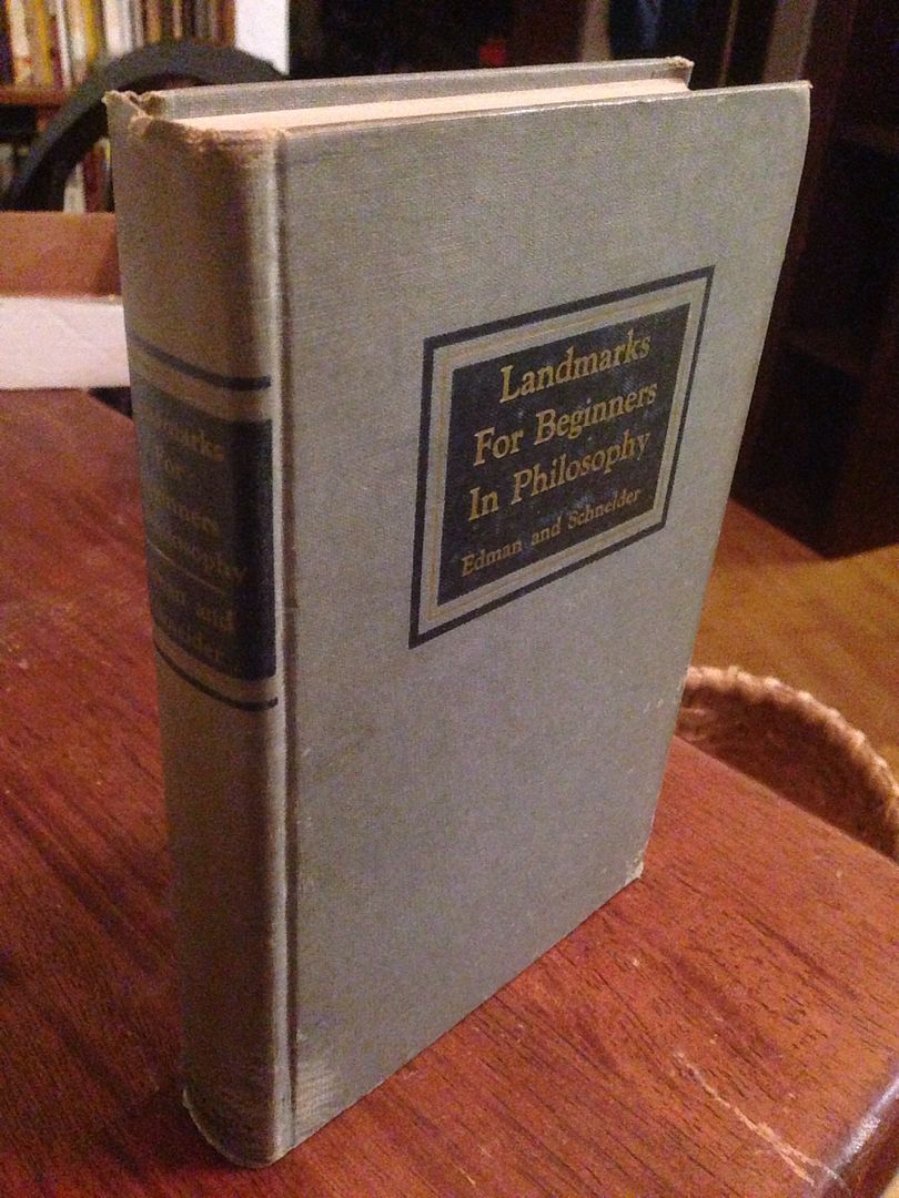 Landmarks for Beginners in Philosophy, Edman , Irwin & Schneider Henry W. ( editors) Landmarks for Beginners in Philosophy, Edman , Irwin & Schneider Henry W. ( editors)