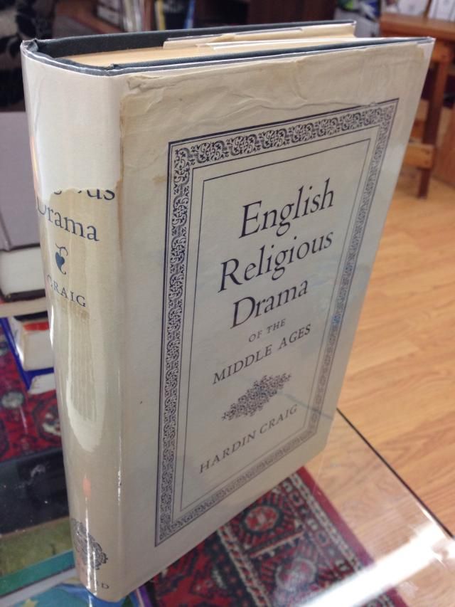Image for English Religious Drama of the Middle Ages by Craig, Hardin