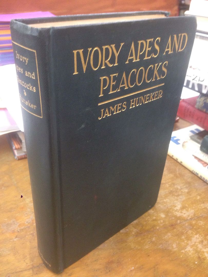 Ivory Apes and Peacocks, Huneker, James Ivory Apes and Peacocks, Huneker, James