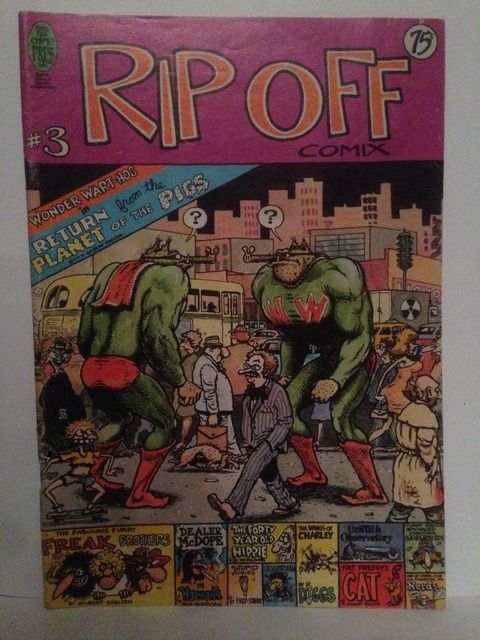 Rip Off Comix #3, Shelton, Gilbert and Ted Richards, Fred Schrier, Dave Sheridan, Bill Griffith, R Diggs, R L Rippee, J Michael Leonard Rip Off Comix #3, Shelton, Gilbert and Ted Richards, Fred Schrier, Dave Sheridan, Bill Griffith, R Diggs, R L Rippee, J Michael Leonard
