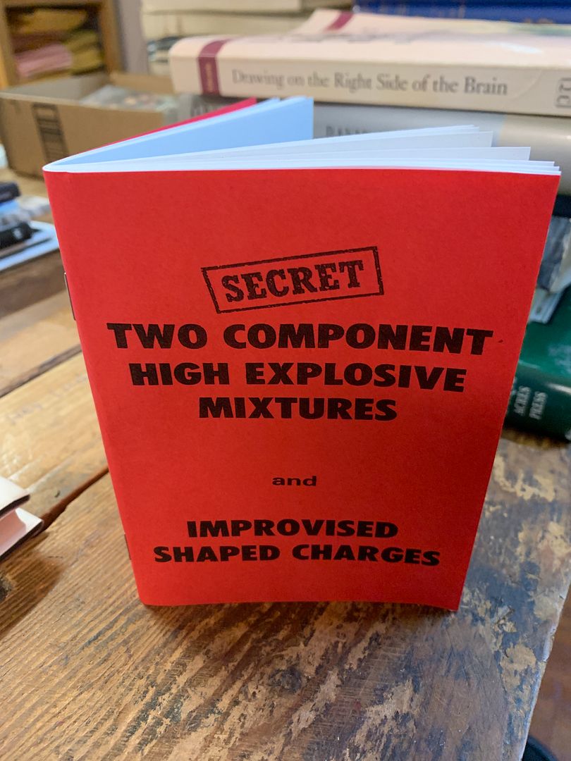 Two Component High Explosive Mixtures & Improvised Shaped Charges, n/a Two Component High Explosive Mixtures & Improvised Shaped Charges, n/a