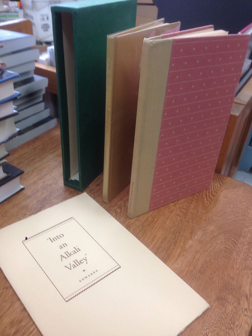 Desert Yarns; Into an Alkali Valley & Desert Treasure: A Bibliography + Supplement, Edwards, Elza Ivan (E.I.) Desert Yarns; Into an Alkali Valley & Desert Treasure: A Bibliography + Supplement, Edwards, Elza Ivan (E.I.)