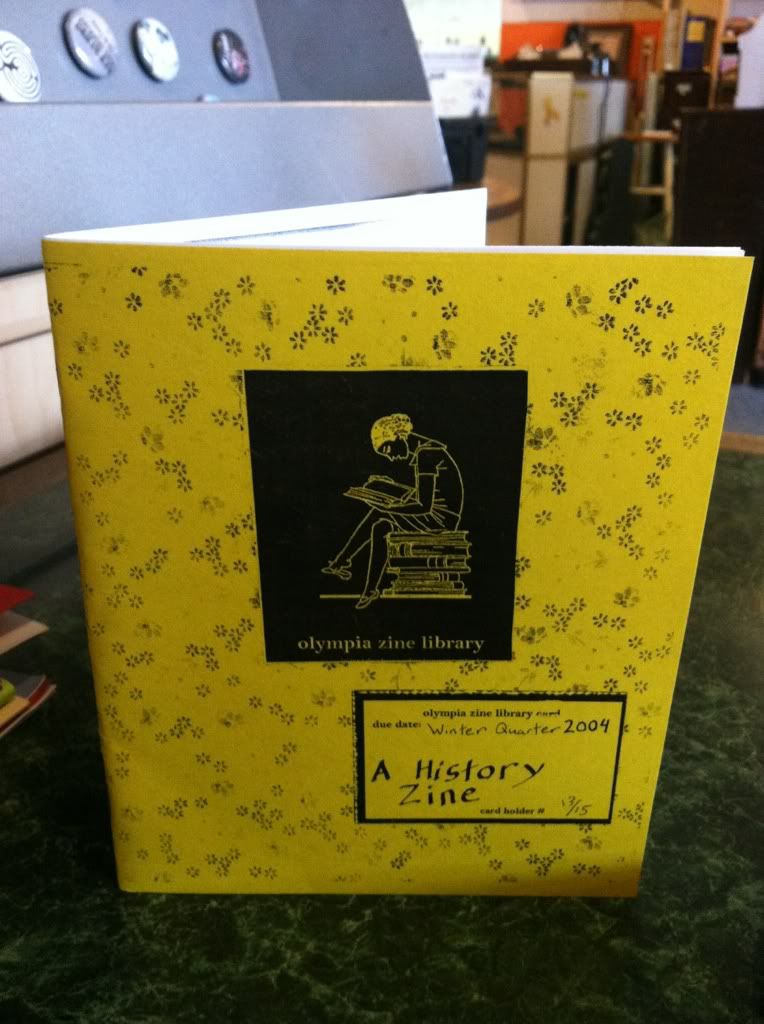 Olympia Zine Library: A History Zine by Angell, Michelle, Angell, Michelle Olympia Zine Library: A History Zine by Angell, Michelle, Angell, Michelle