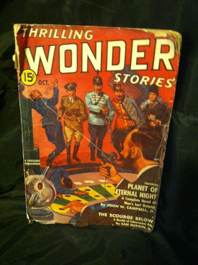 THRILLING WONDER STORIES OCTOBER 1939, Campbell, John W.; Kuttner, Henry; et. Al. THRILLING WONDER STORIES OCTOBER 1939, Campbell, John W.; Kuttner, Henry; et. Al.