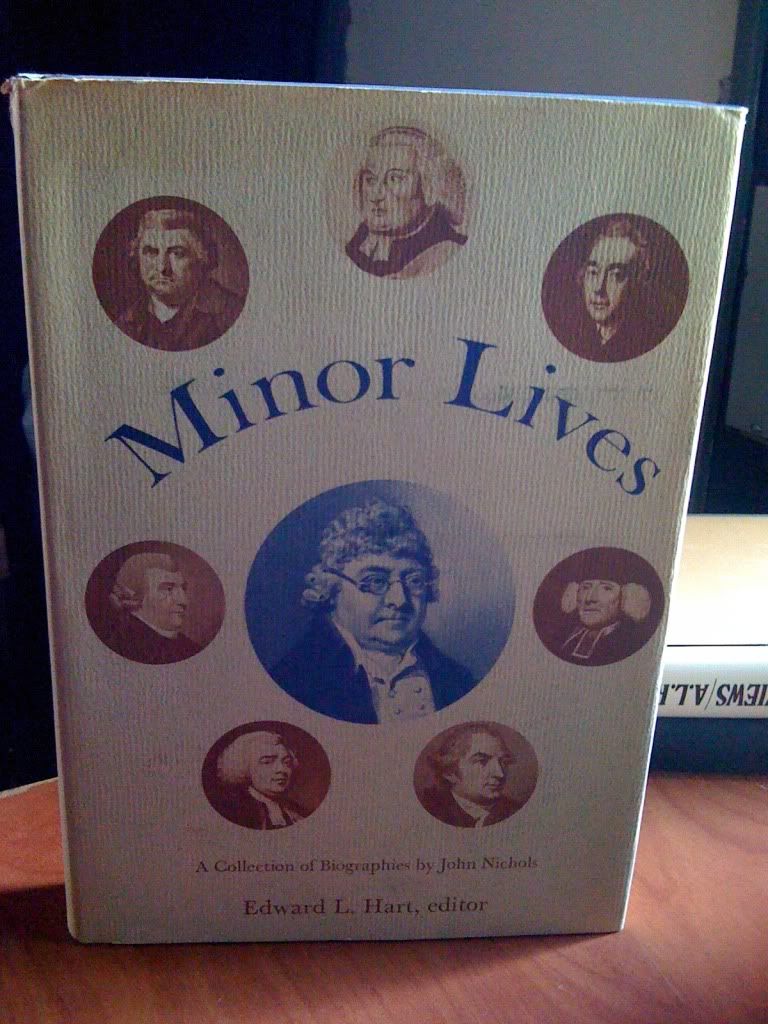 Minor Lives: A Collection of Biographies by John Nichols, John Nichols Minor Lives: A Collection of Biographies by John Nichols, John Nichols