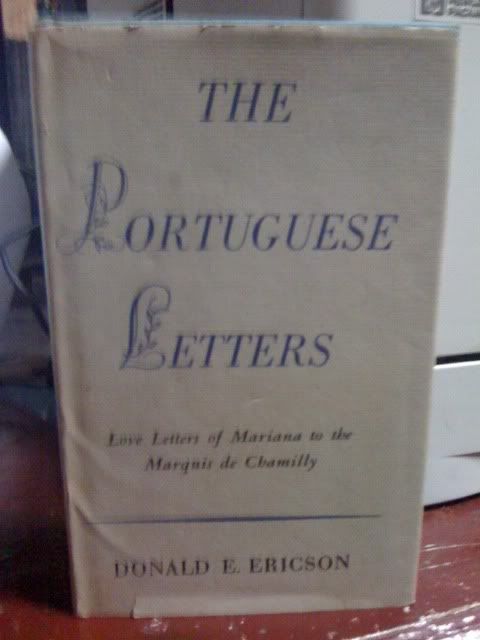 The Portuguese Letters, Ericson, Donald E. The Portuguese Letters, Ericson, Donald E.