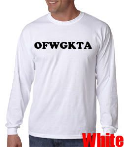   Future Tyler Creator Long Sleeve T Shirt Swag Hip Hop Wolf Gang  