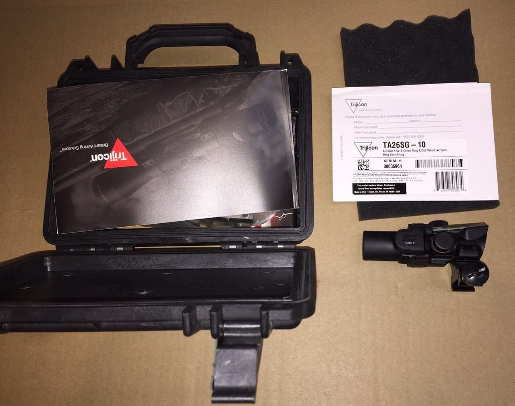 would like to sell my Troy back up sights, front in HK style. Rear ...