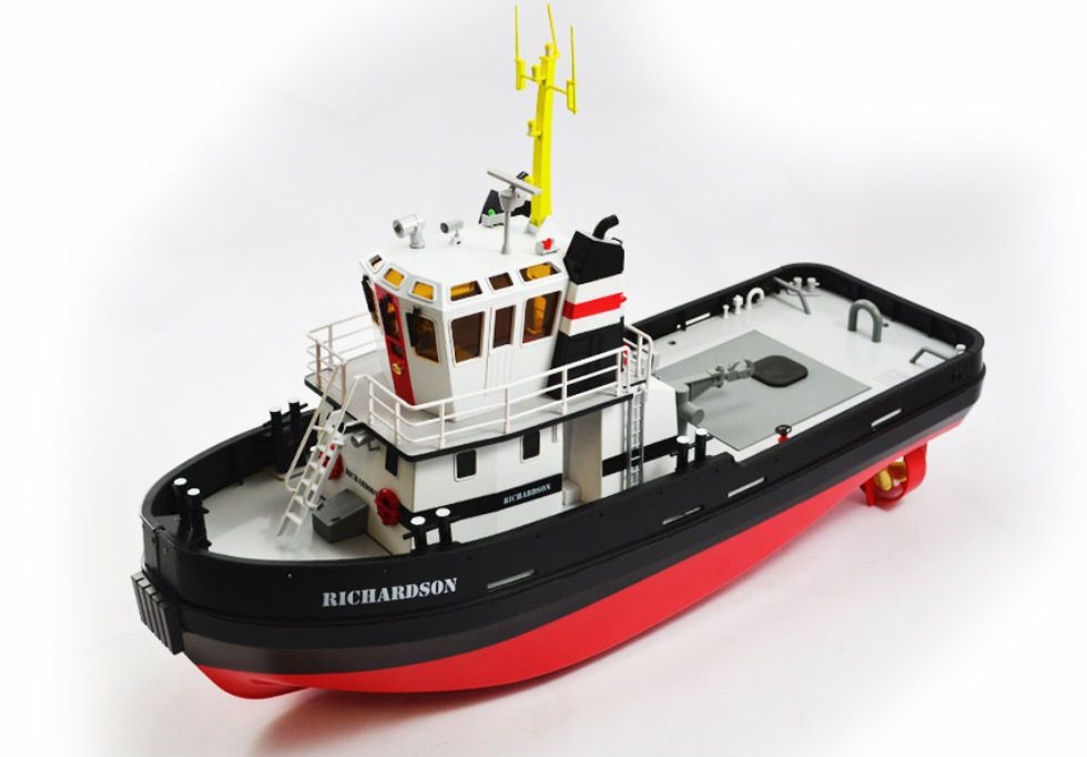 RADIO REMOTE CONTROL RC RICHARDSON TUG BOAT 2.4GHz HIGH ...