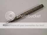 OLD FIGURAL JEWISH SILVER PLATE BALL POINT PEN PARTS  