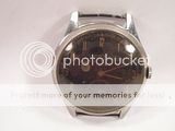 VINTAGE MILITARY WATCH ANCRE SUISSE BLACK DIAL PARTS  