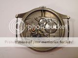 VINTAGE MILITARY WATCH ANCRE SUISSE BLACK DIAL PARTS  