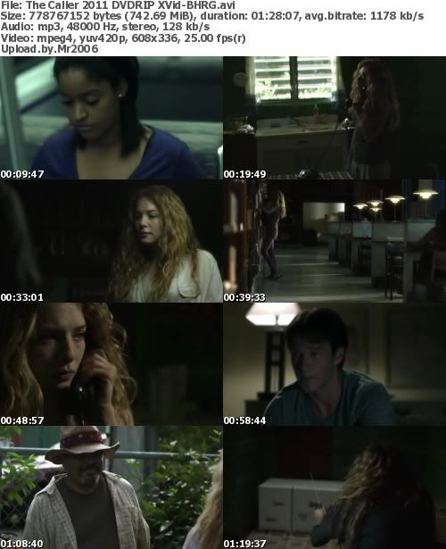 The Caller (2011) DVDRIP XVid-BHRG The Caller (2011) DVDRIP XVid-BHRG