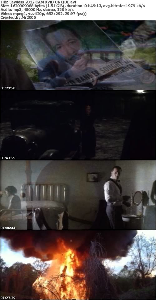 Lawless (2012) CAM XViD - UNiQUE Lawless (2012) CAM XViD - UNiQUE
