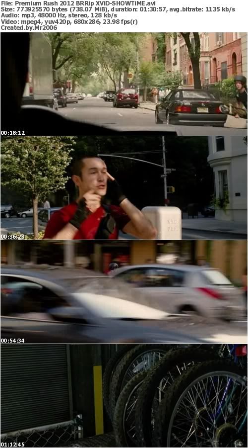 Premium Rush (2012) BRRip XViD - SHOWTiME Premium Rush (2012) BRRip XViD - SHOWTiME
