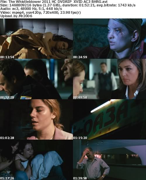 The Whistleblower (2011) HC DVDRIP XVID AC3 - BHRG The Whistleblower (2011) HC DVDRIP XVID AC3 - BHRG