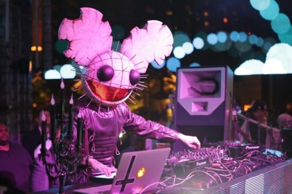 Deadmau5 on Halloween a few years back