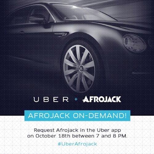 Afrojack For UBER