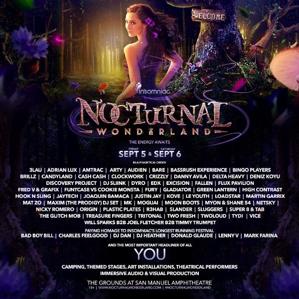 Nocturnal Wonderland 2014