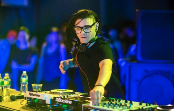 Skrillex Performing at The Slipper Room