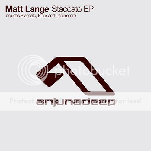 Matt Lange - Staccato EP